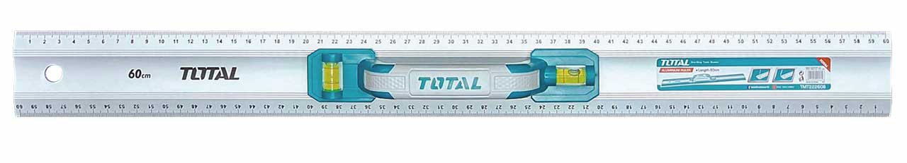 2022a Ruler TMT222606 Aluminium Ruler | TOTAL Tools Malaysia