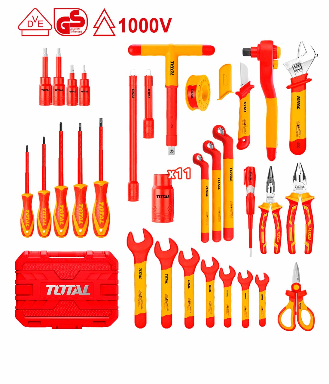 THKTHP90096 9 Pcs Handtools Set | TOTAL Tools Malaysia