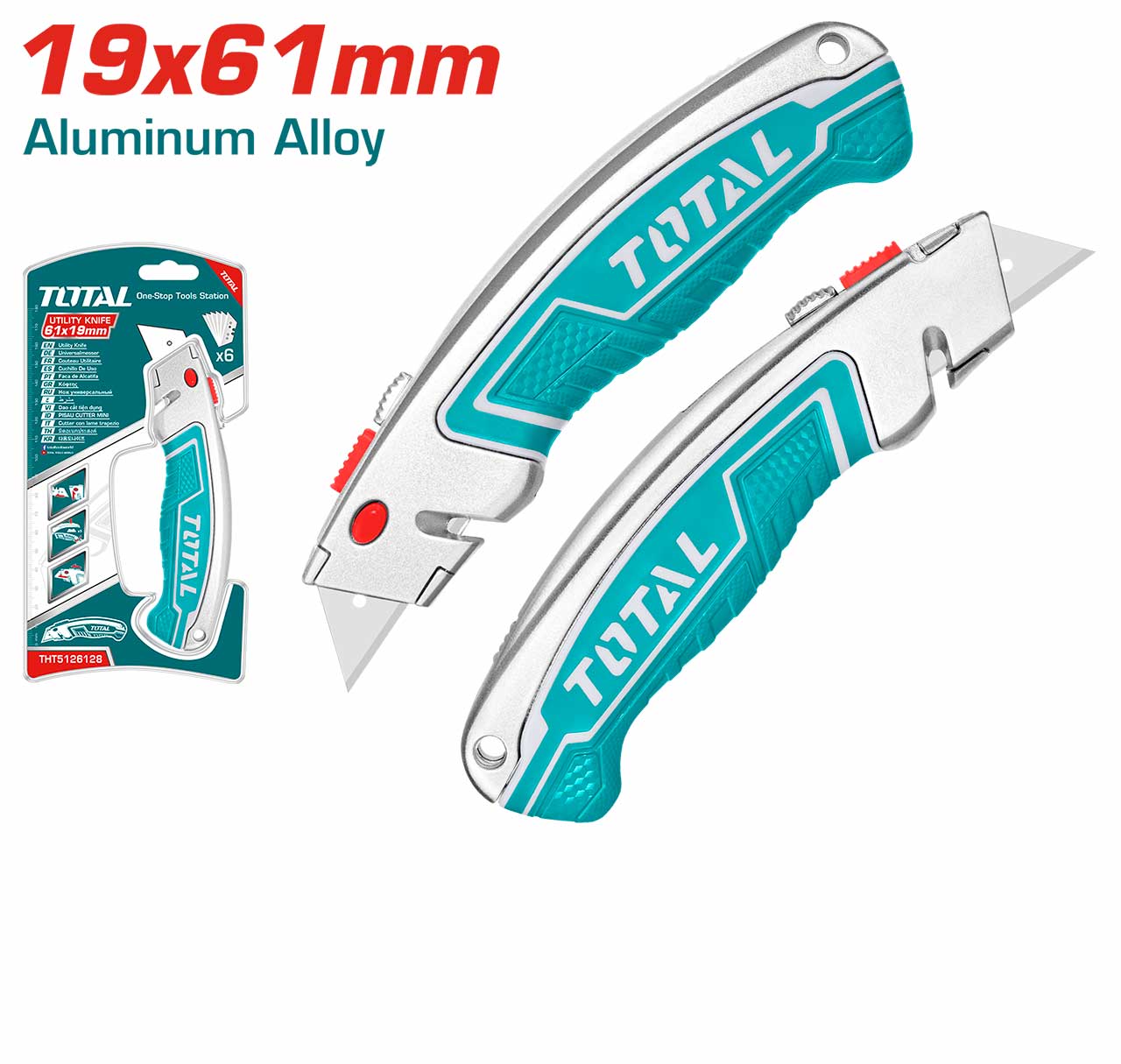 THT5126128 Utility Knife TOTAL Tools Malaysia tht5126128-utility-knife-total-tools-malaysia
