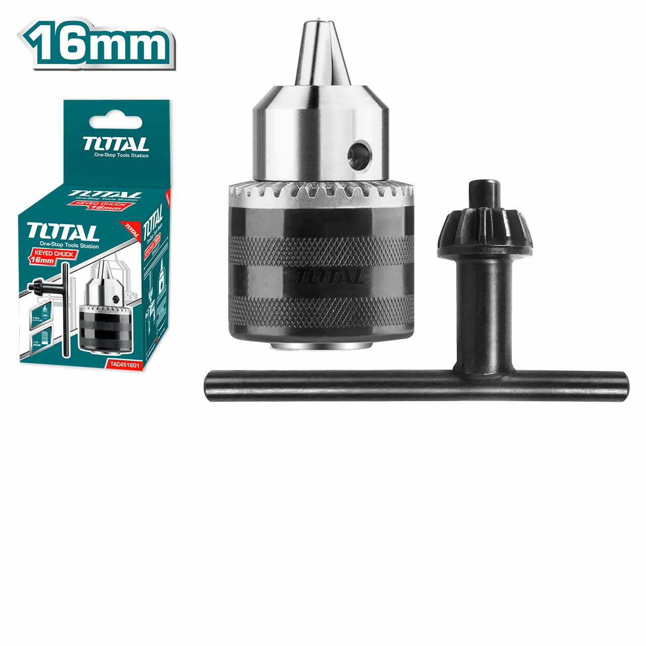 Key Huck TAC451601 Key Chuck | TOTAL Tools Malaysia