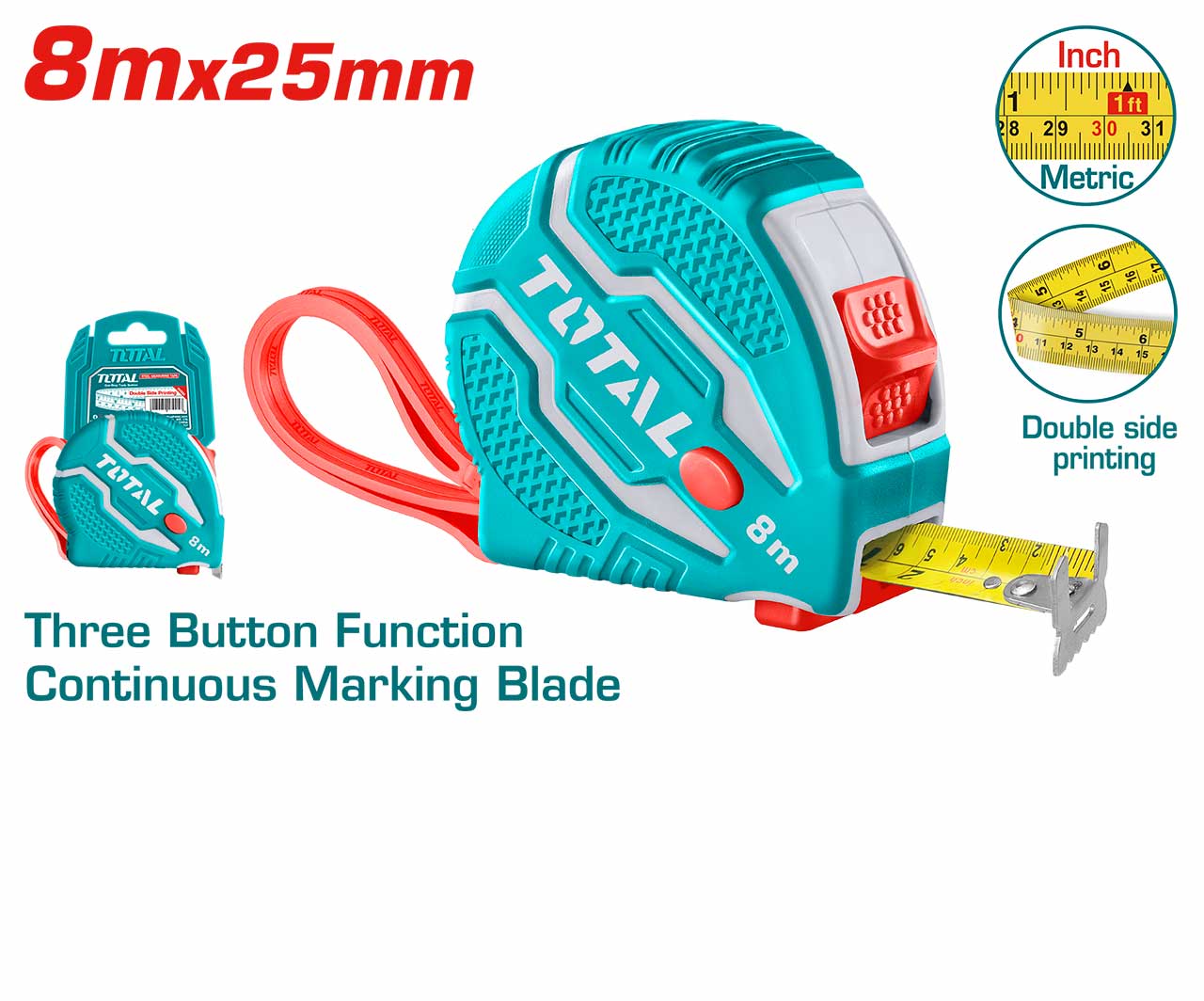 TLL305205 Self-Leveling Line Laser | TOTAL Tools Malaysia