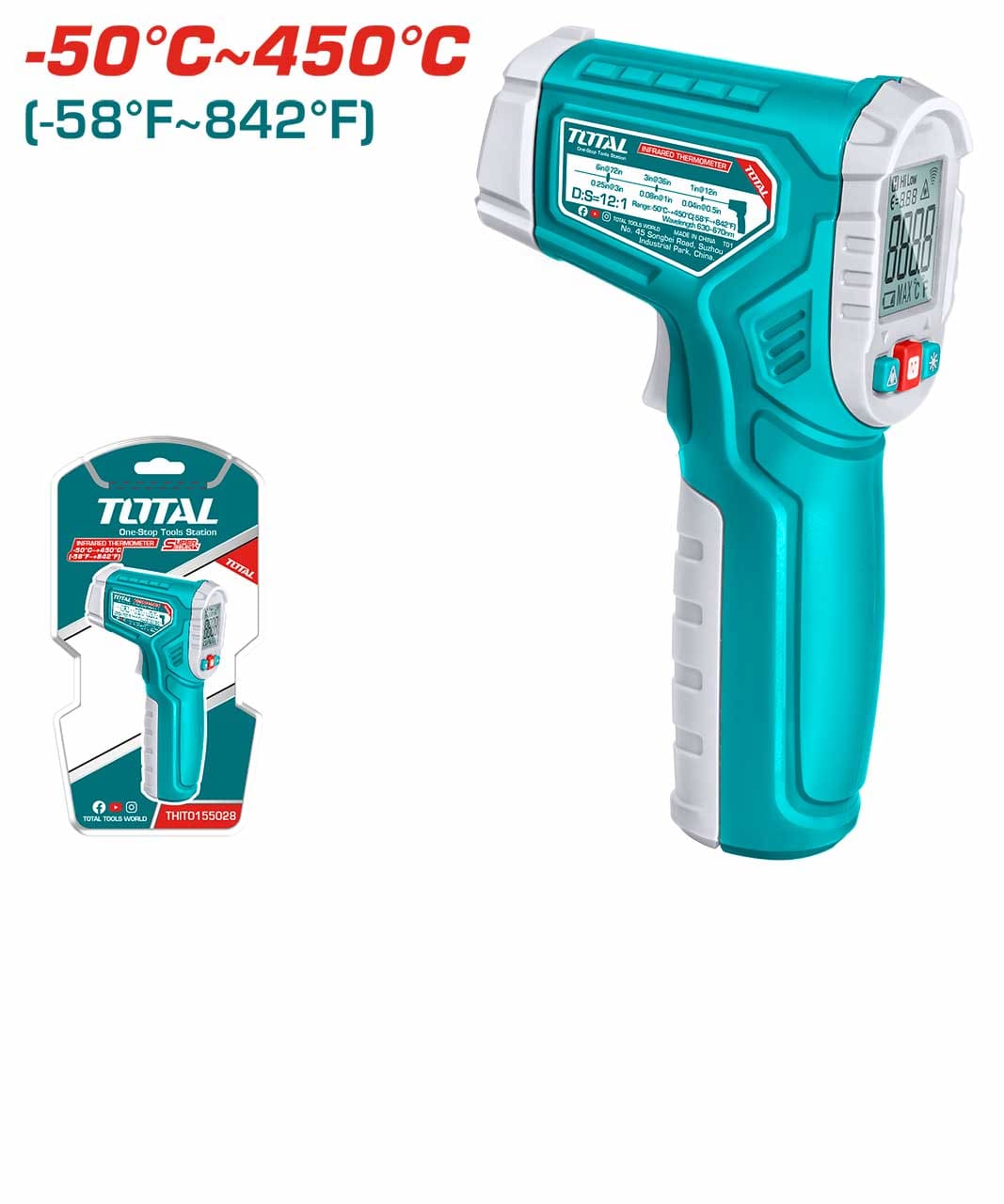 THIT0155028 Infrared Thermometer TOTAL Tools Malaysia thit0155028-infrared-thermometer-total-tools-malaysia