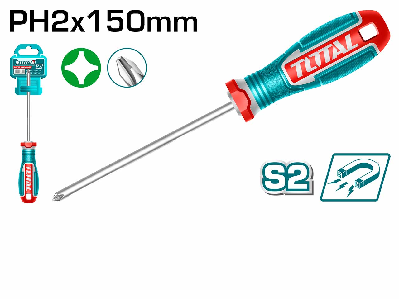 TSDPH2150 Phillips Screwdriver TOTAL Tools Malaysia tsdph2150-phillips-screwdriver-total-tools-malaysia