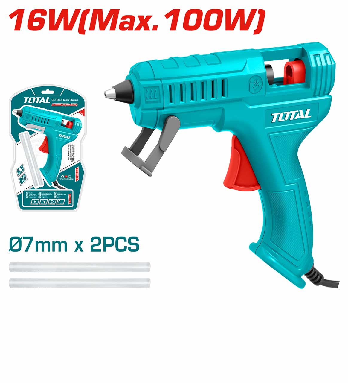 TT001116 Glue Gun TOTAL Tools Malaysia tt001116-glue-gun-total-tools-malaysia
